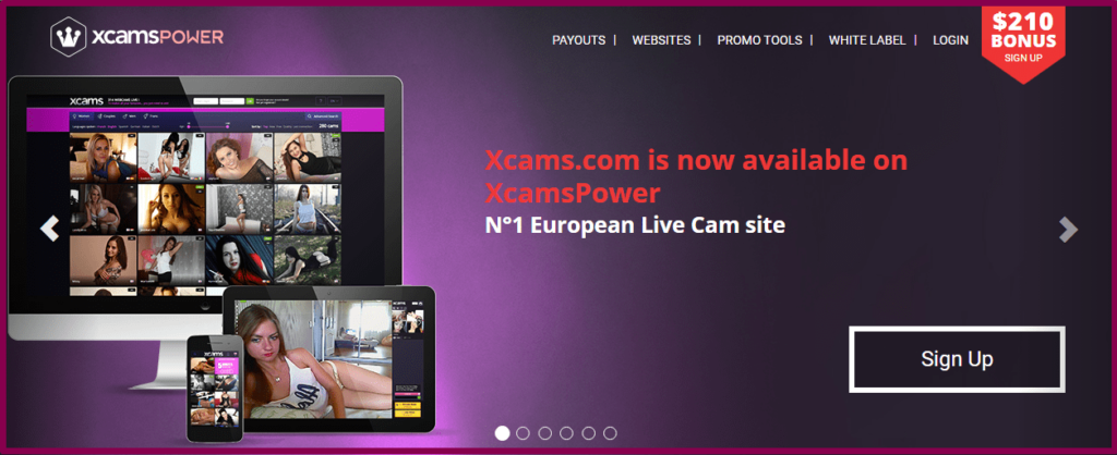  Xcams-Power Affiliate Program