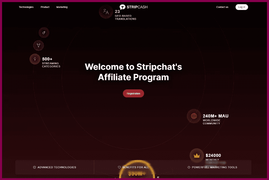 Stripcash Affiliate Program