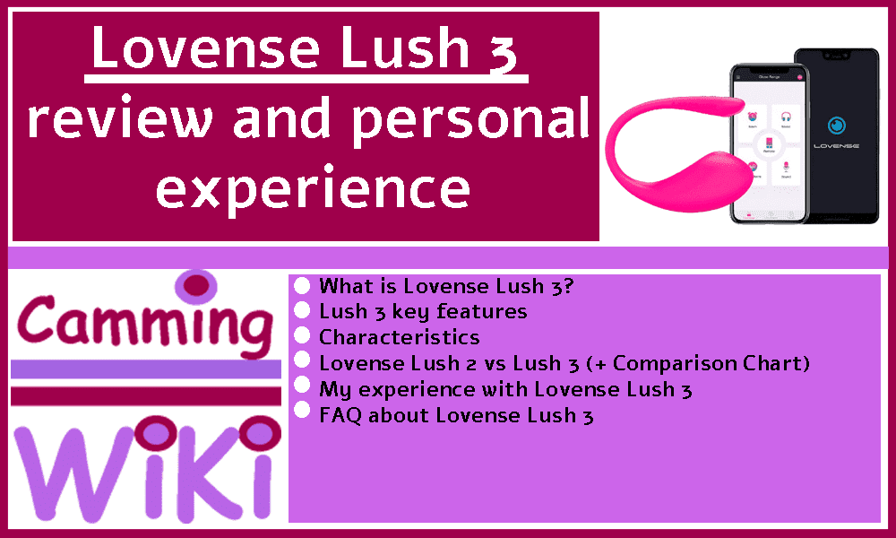 Lovense Lush 3 review and personal experience